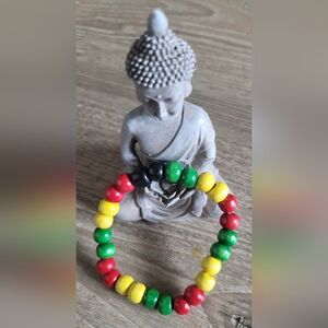 Handcrafted Wooden Beaded Bracelet